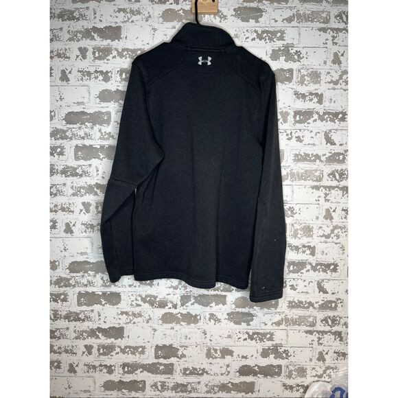 Under armour | mens black quart button up sweater as is - Picture 6 of 10